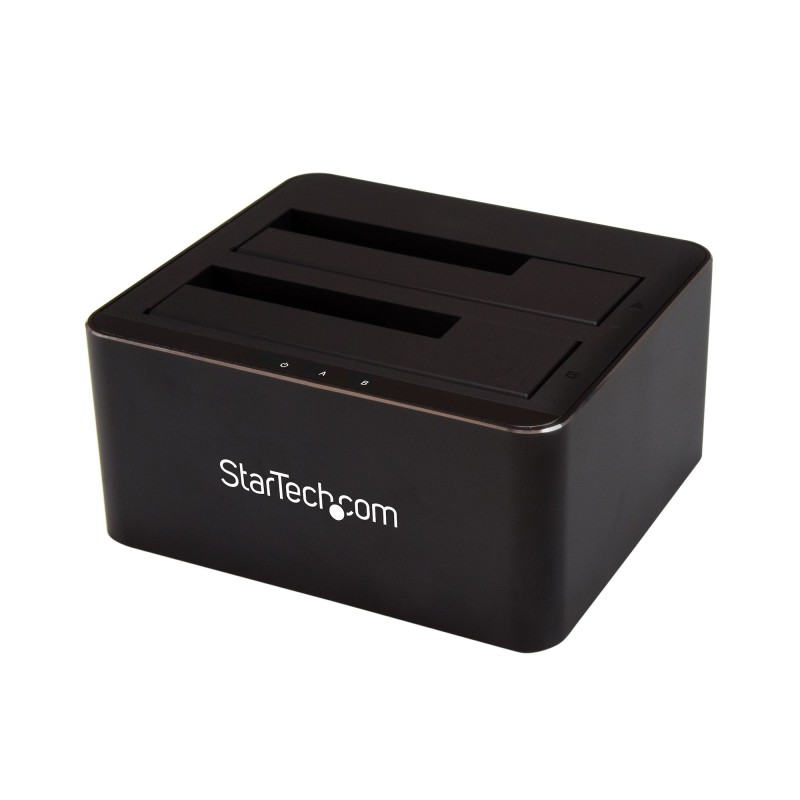 StarTech.com Dual-Bay SATA HDD Docking Station for 2 x 2.5/3.5" SATA SSDs/HDDs - USB 3.0 (SDOCK2U33V)