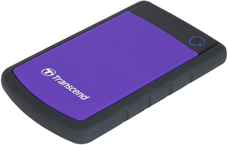 Transcend StoreJet 25H3 Purple 1TB USB 3.1 Gen 1 Type-A Portable Hard Drive (TS1TSJ25H3P)