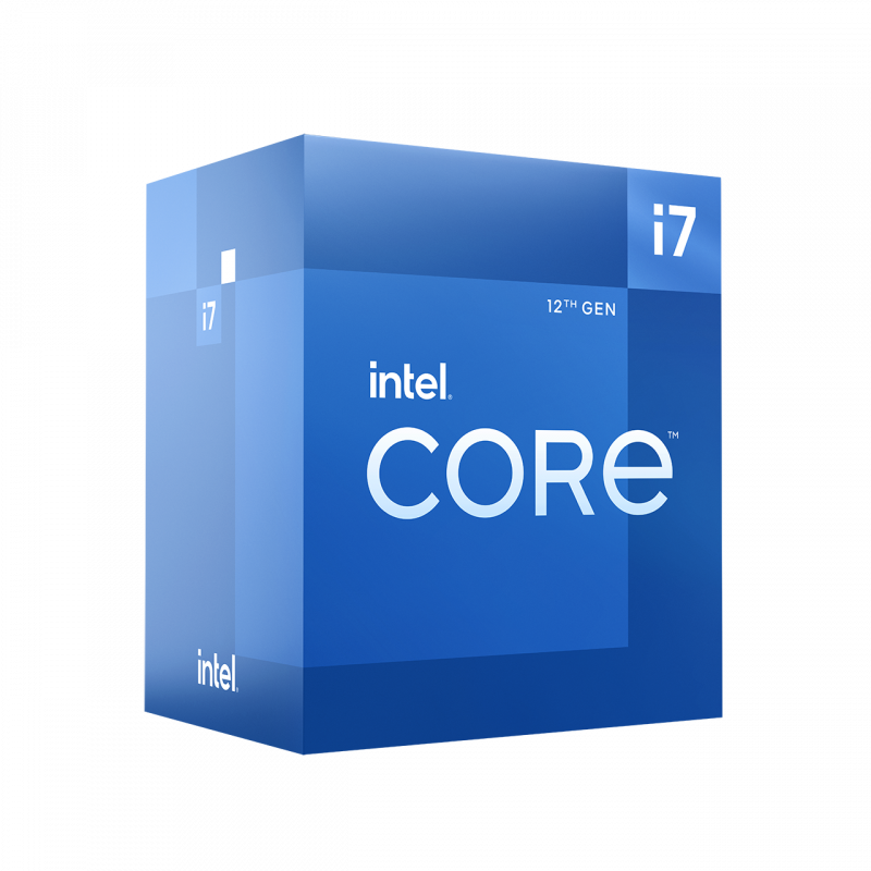 Intel 12th Gen Core i7-12700 12-Core (8P+4E) 2.1GHz LGA1700 65W Alder Lake Intel UHD Graphics CPU Processor (BX8071512700)