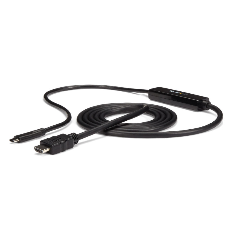 StarTech.com USB-C to HDMI Adapter Cable - 2m (6 ft.) - 4K at 30 Hz (CDP2HDMM2MB)