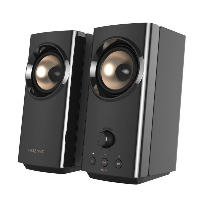 Creative T60 Compact Hi-Fi 2.0 Desktop Speakers (51MF1705AA000)