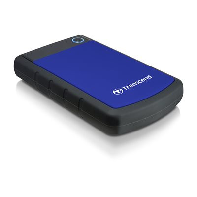 Transcend StoreJet 25H3 Blue 2TB USB 3.1 Gen 1 Type-A Portable Hard Drive (TS2TSJ25H3B)