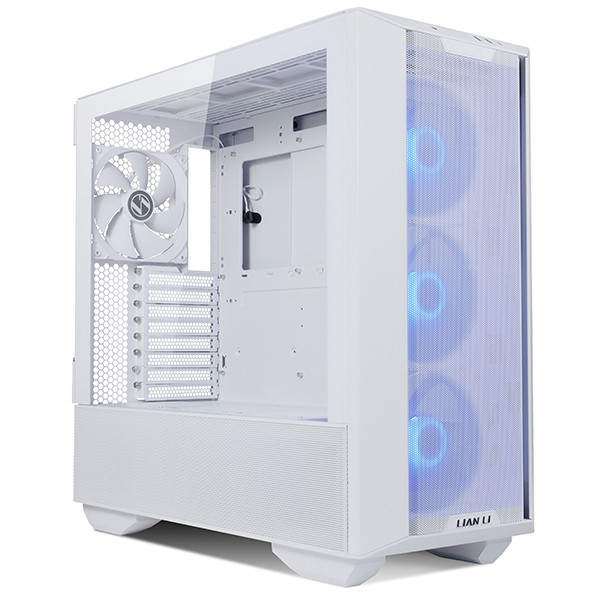 Lian Li LANCOOL III RGB White Tempered Glass ATX Mid-Tower Case (LANCOOL 3R-W)