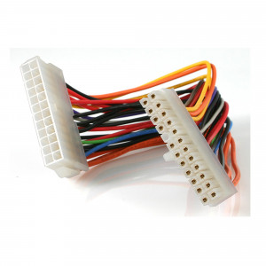 StarTech.com Câble d'extension d'alimentation ATX 2.01 à 24 broches de 20 cm - M/F (ATX24POWEXT)