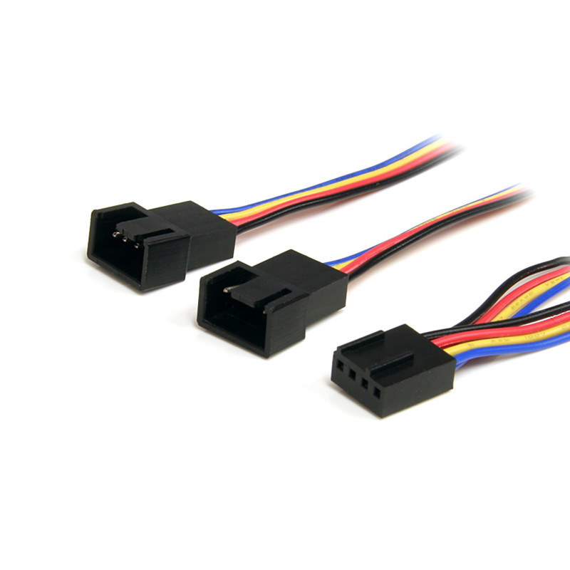 StarTech.com 12in 4 Pin Fan Power Splitter Cable - F/M (FAN4SPLIT12)