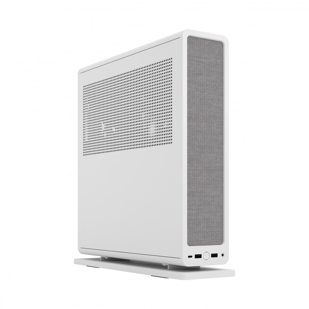 Fractal Design Ridge White PCIe 4.0 Riser Mini-ITX SFF Case (FD-C-RID1N-12)