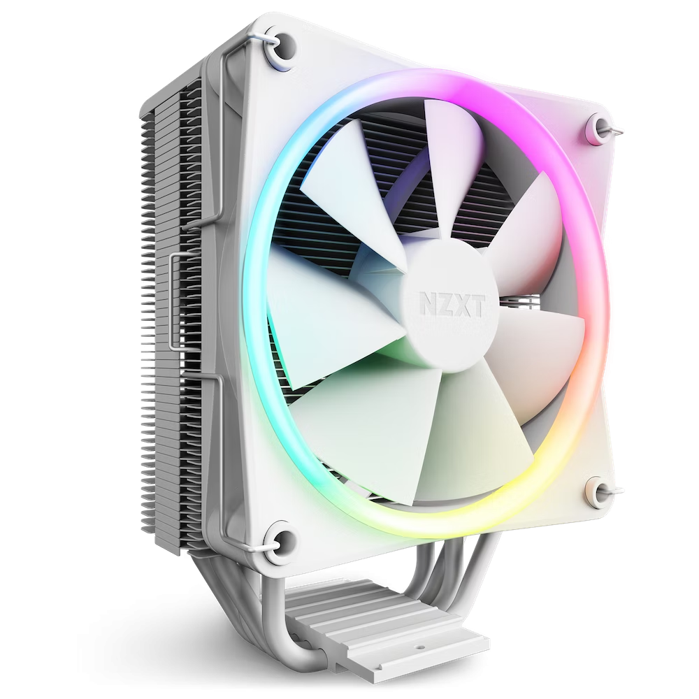 NZXT T120 RGB White 120mm Air CPU Cooler (RC-TR120-W1)