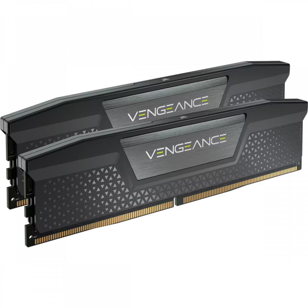 Corsair VENGEANCE DDR5 Black 5200MHz 48GB Kit (2x24GB) CL38 RAM Memory (CMK48GX5M2B5200C38)