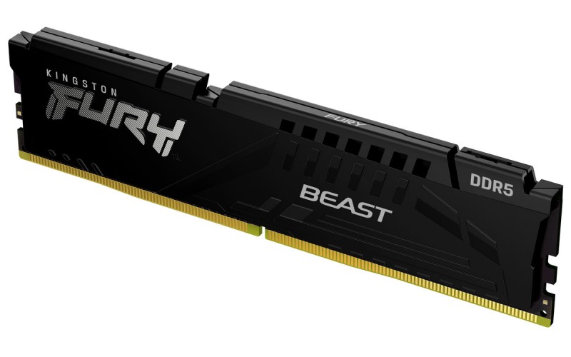 Kingston Fury Beast DDR5 Black 5600MHz 32GB Module CL36 AMD EXPO RAM Memory (KF556C36BBE-32)