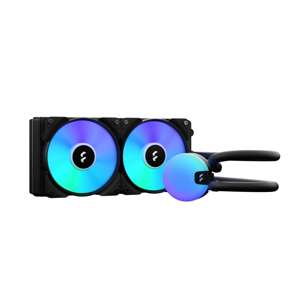 Fractal Design Lumen S24 RGB 2xAspect 12 RGB 240mm AIO Liquid CPU Cooler (FD-W-L1-S2412)