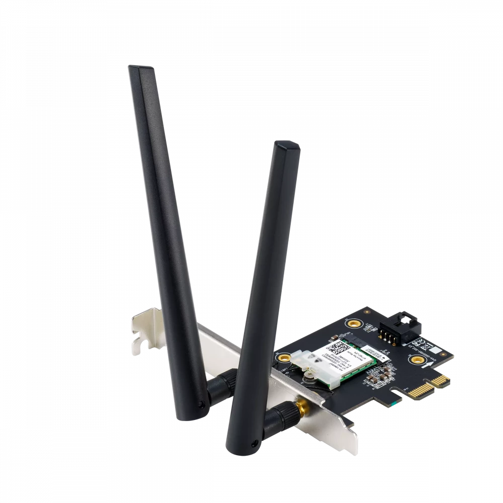 ASUS PCE-AXE5400 AX5400 Dual Band PCI-E WiFi 6E+Bluetooth 5.2 Combo Network Adapater