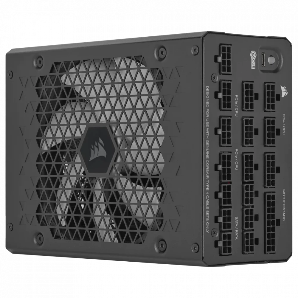 Corsair HXi Series HX1500i 1500W 80 Plus Platinum ATX 3.0 PCIe 5.0 Ultra-Low Noise Fully Modular Power Supply (CP-9020261-NA)