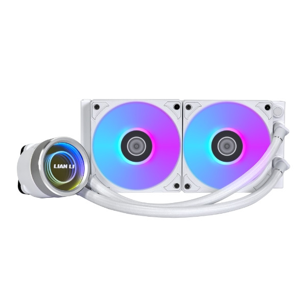 Lian Li Galahad II Trinity White 240mm AIO Liquid CPU Cooler (GA2T24W)