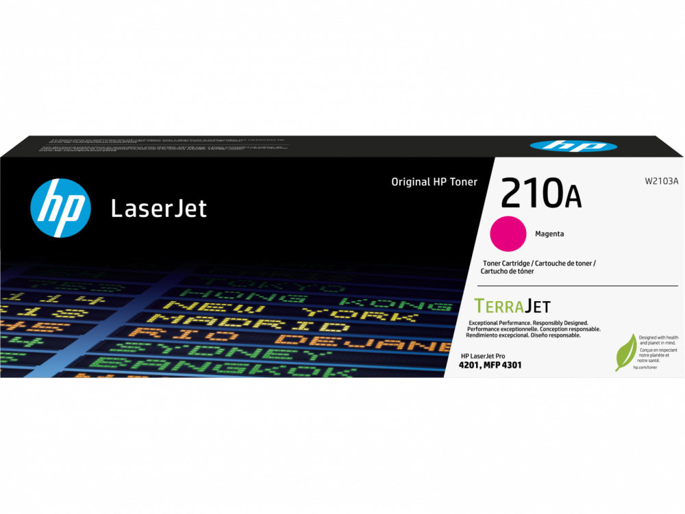 HP 210A Magenta Original LaserJet Toner Cartridge (W2103A)