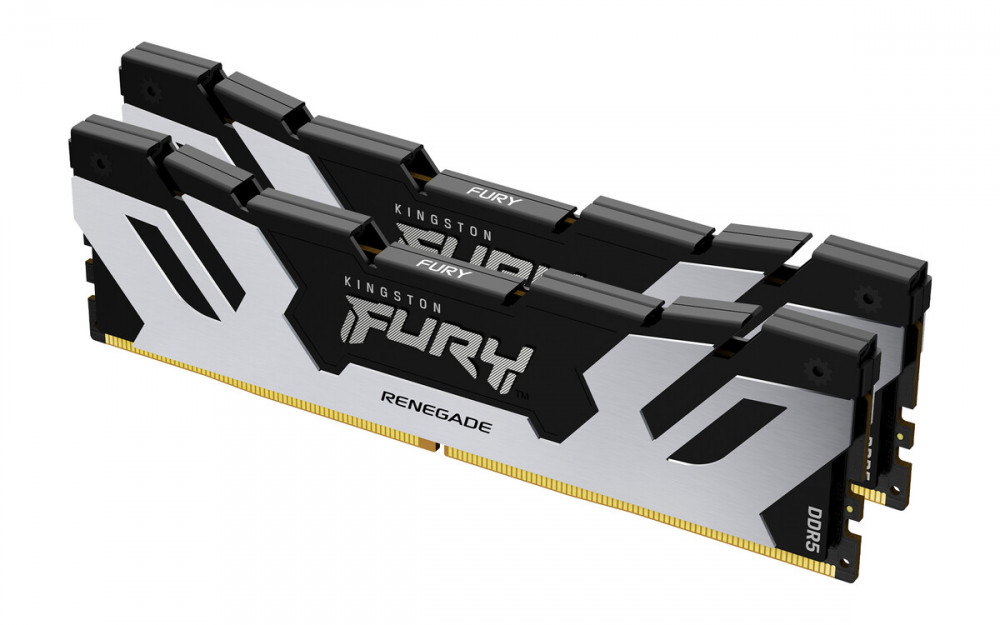 Kingston FURY Renegade DDR5 Black 6400MHz 96GB Kit (2x48GB) CL32 RAM Memory (KF564C32RSK2-96)