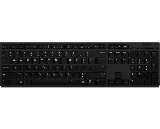 Lenovo Professional Wireless Rechargeable Keyboard- Canadian French (4Y41K04043)