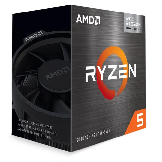 AMD Ryzen 5 5500GT 3.6GHz 6C/12T Socket AM4 65W Wraith Stealth Cooler AMD Radeon Graphics CPU Processor (100-100001489BOX)