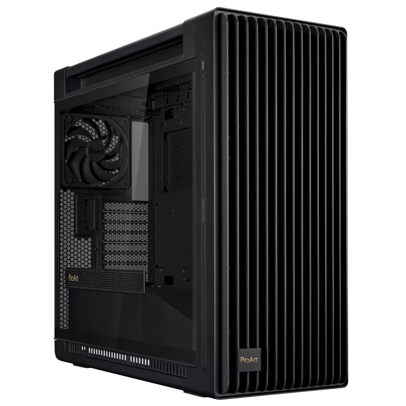 ASUS ProArt PA602 Black TG 200+140mm Fans 420mm Radiator Support E-ATX Mid-Tower Case (PA602/BLK/TG)