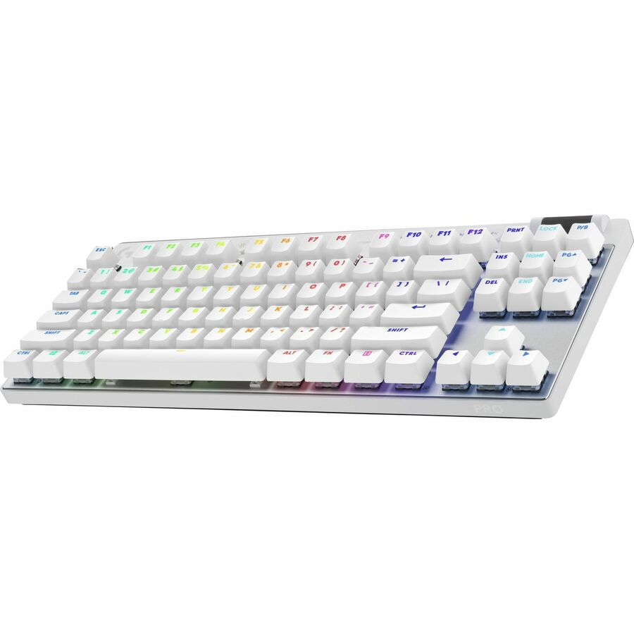 Logitech G PRO X TKL White Tactile RGB English Wireless Gaming Keyboard (920-012143)