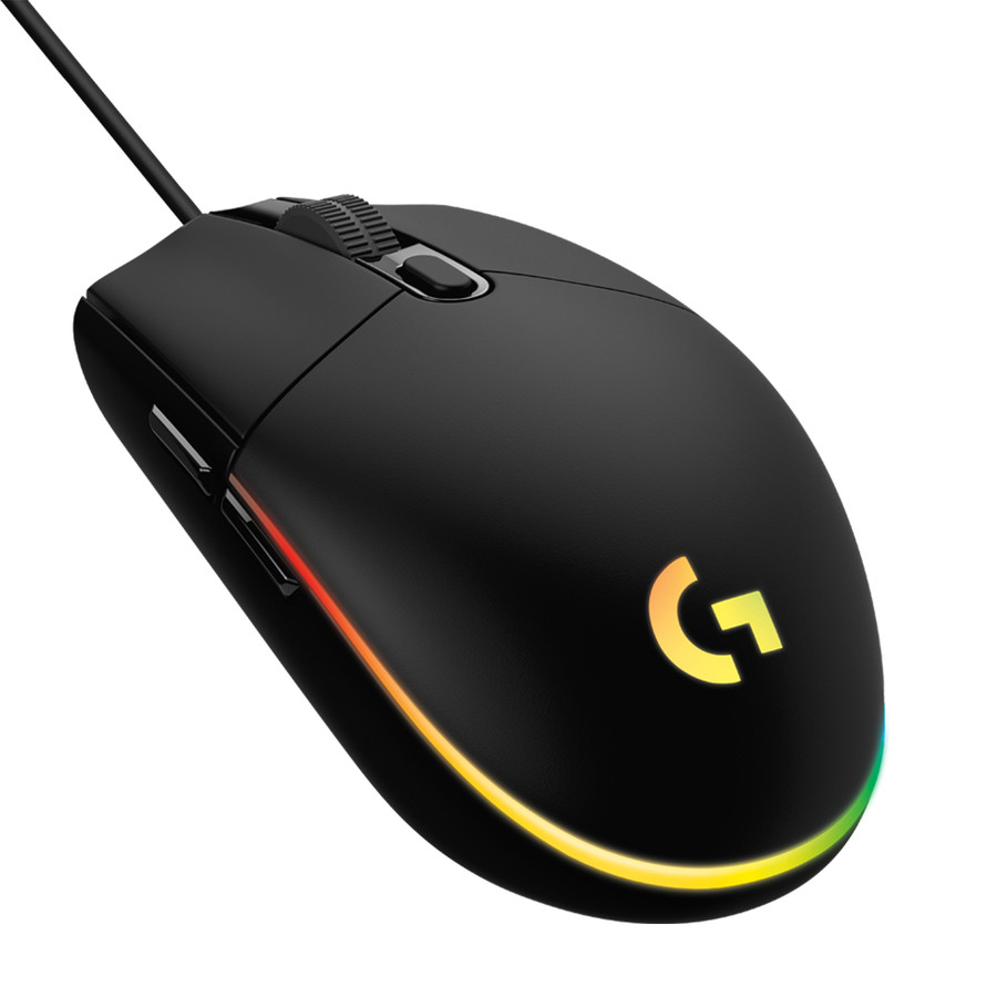 Logitech G203 Black LIGHTSYNC RGB Gaming Mouse (910-005790)