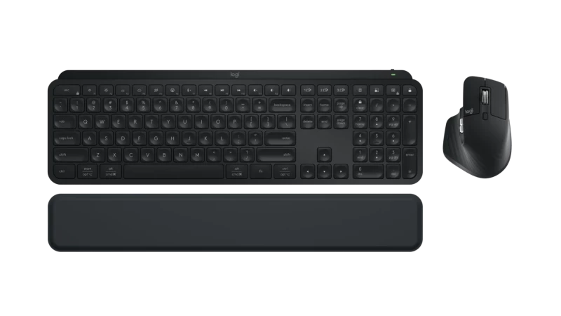 Logitech MX Keys S Combo Black English Wireless Keyboard and Mouse (920-012274)