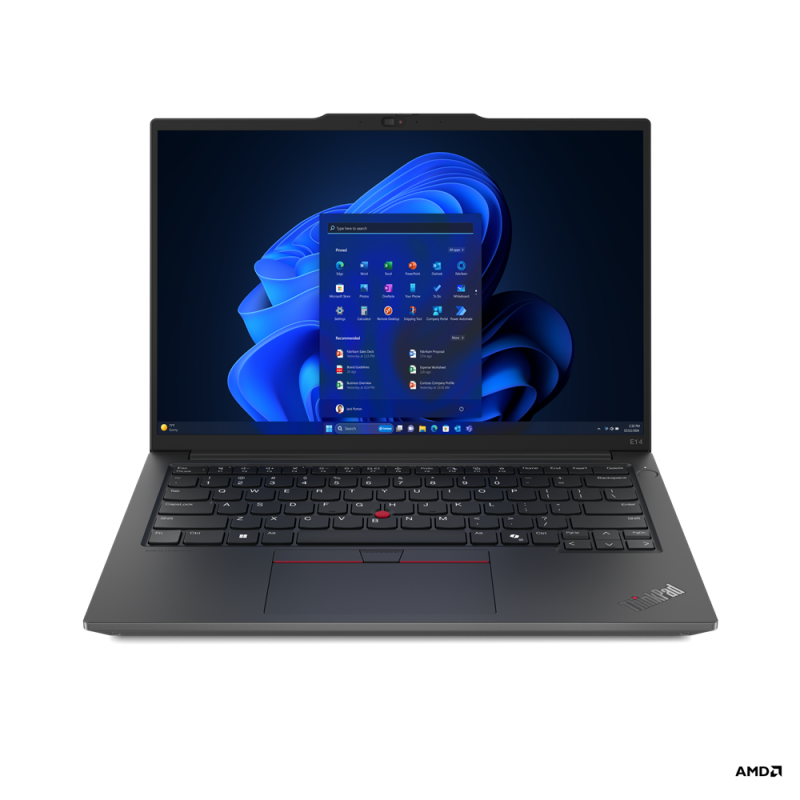 Lenovo ThinkPad E14 Gen 6 (AMD) Black 14.0" WUXGA AMD Ryzen 5 7535U 16GB RAM 256GB SSD AMD Radeon 660M Graphics Win11 Pro 1YW Backlit French Keyboard Notebook (21M3000NCA)