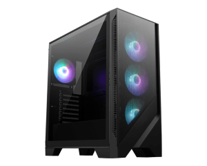MSI MAG FORGE 321R AIRFLOW Black TG 4xARGB 120mm Fan ATX Mid-Tower Case (FORGE321RAIR)