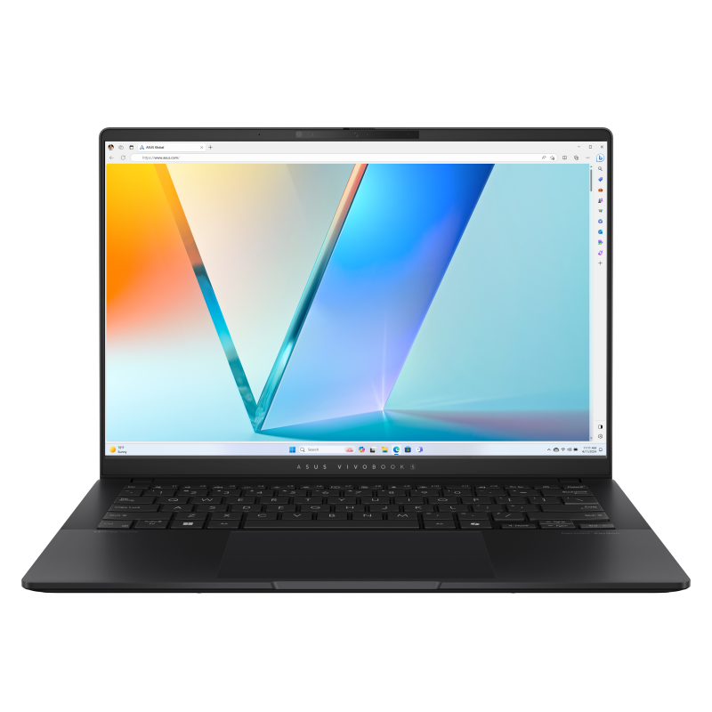 ASUS Vivobook S 14  M5406WA-DH71-CB Neutral Black 14.0" 3K WQXGA+ OLED 120Hz AMD Ryzen AI 9 365 24GB RAM 1TB SSD AMD Radeon Graphics Win11 Home 1YW/1ADP Backlit French Bilingual Keyboard Notebook