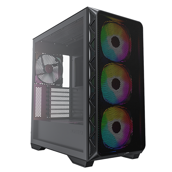 MONTECH AIR 903 MAX Black TG 3x140mm ARGB+1x140mm PWM Fans ATX Mid-Tower Case