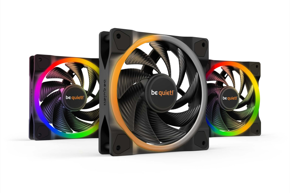 be quiet! Light Wings 120mm PWM HS 3-Pack ARGB Fans (BL077)