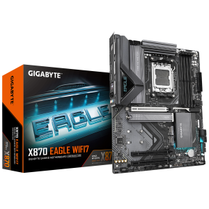 Gigabyte X870 EAGLE WIFI7 AM5 ATX AMD X870 4xDIMM DDR5 3xM.2 USB4 2.5Gb LAN Wi-Fi 7+BT Carte Mère