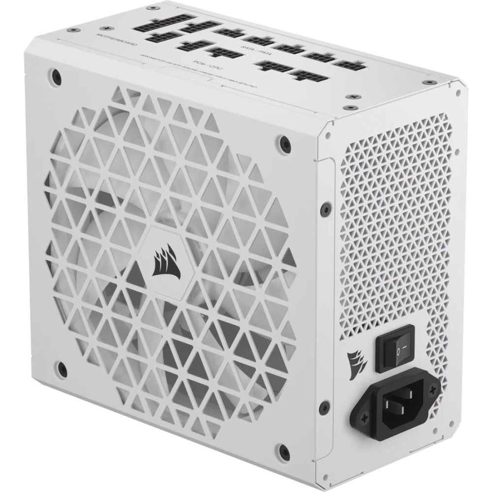 Corsair RMx SHIFT Series White RM850x 850W 80 PLUS Gold ATX 3.1 PCIe 5.1 Fully Modular Power Supply (CP-9020274-NA)