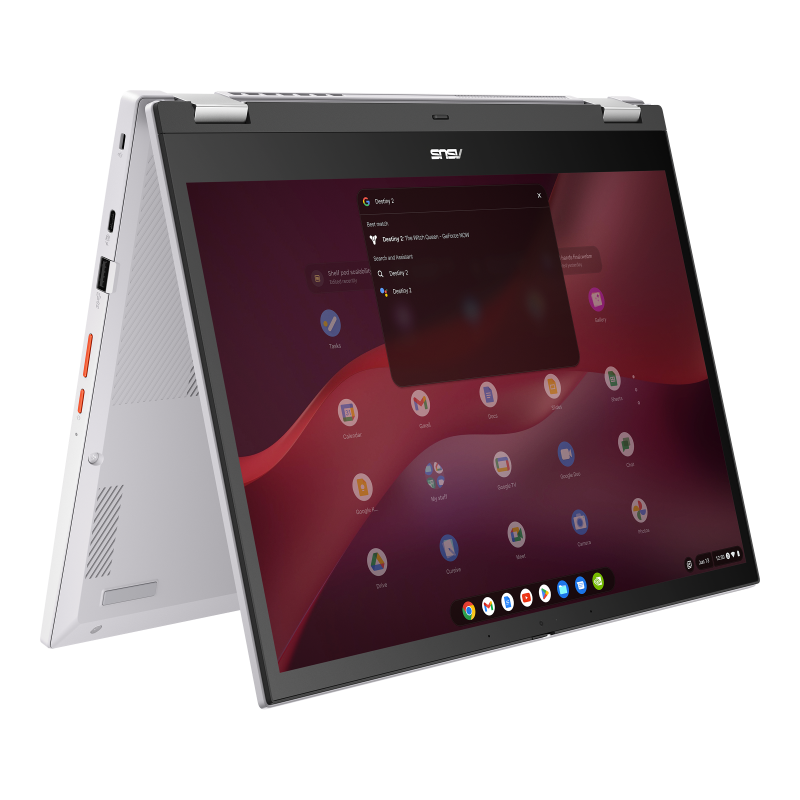 ASUS Chromebook Vibe CX34 Flip CX3401FBA-YZ388T-S ZINC 14.0" WUXGA TouchScreen Intel Core i3-1215U 8GB RAM 128GB SSD Intel UHD Graphics Chrome OS 1YW/1ADP Backlit English Keyboard