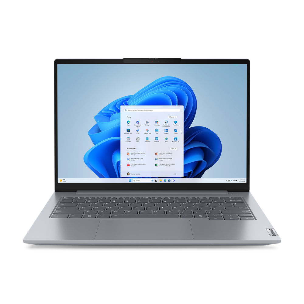 Lenovo ThinkBook 14 G7 ARP Arctic Grey 14.0" WUXGA 1920x1200 IPS TouchScreen AMD Ryzen 5 7535HS 16GB RAM 512GB SSD AMD Radeon Graphics Win11 Pro Backlit French Bilingual Keyboard Notebook (21MV0009CA)