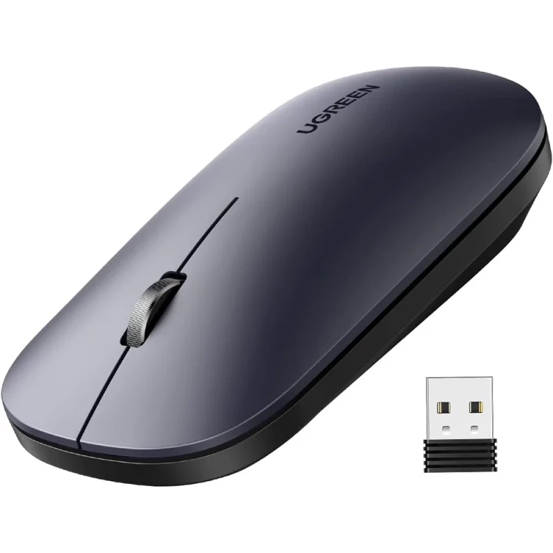 UGREEN Ultra Slim Silent Portable Wireless Mouse (90372)