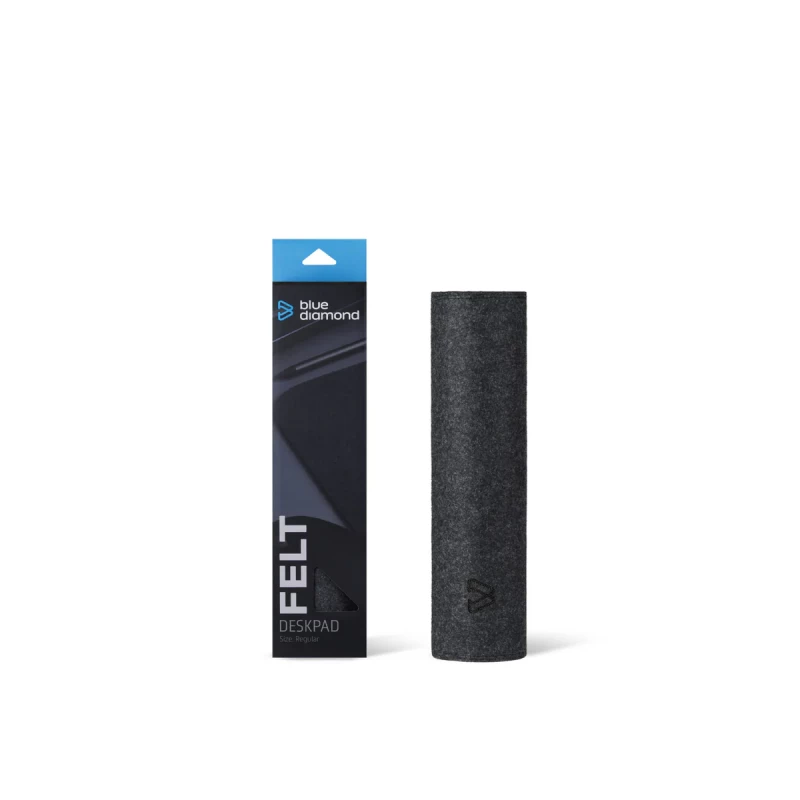 BlueDiamond Felt Desk Mat Charcoal Regular Mousepad (GD8000BDDP01)