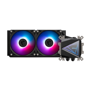 MSI MAG CoreLiquid I240 Noir ARGB 240mm AIO Liquid CPU Cooler (CLI240)