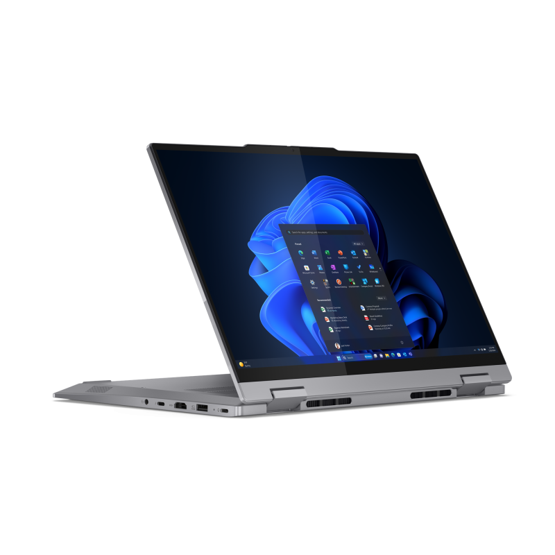 Lenovo ThinkBook 14 2-in-1 G4 IML Luna Grey 14" WUXGA 1920x1200 IPS Glossy TouchScreen Intel Core Ultra 5 125U 16GB RAM 256GB SSD Intel Graphics Win11 Pro 1YW Backlit Bilingual Keyboard Notebook (21MX000CCA)
