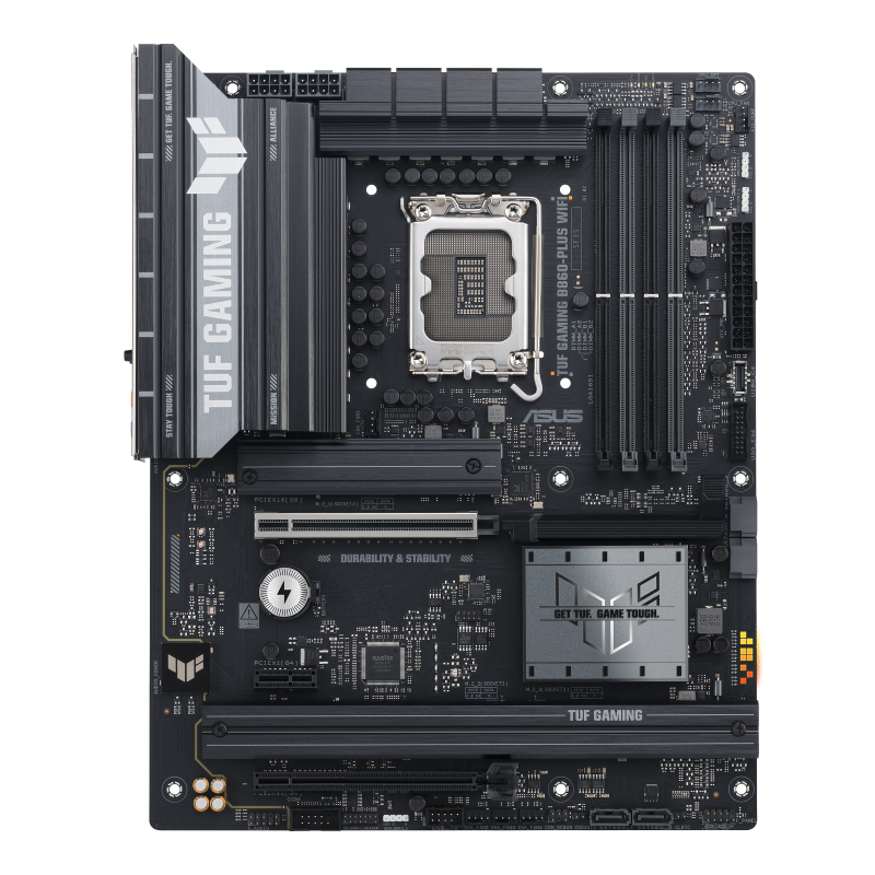 ASUS TUF Gaming B860-PLUS WiFi LGA1851 ATX Intel B860 4xDIMM DDR5 3xM.2 USB 20Gbps 2.5Gb LAN Wi-Fi 7+BT Motherboard