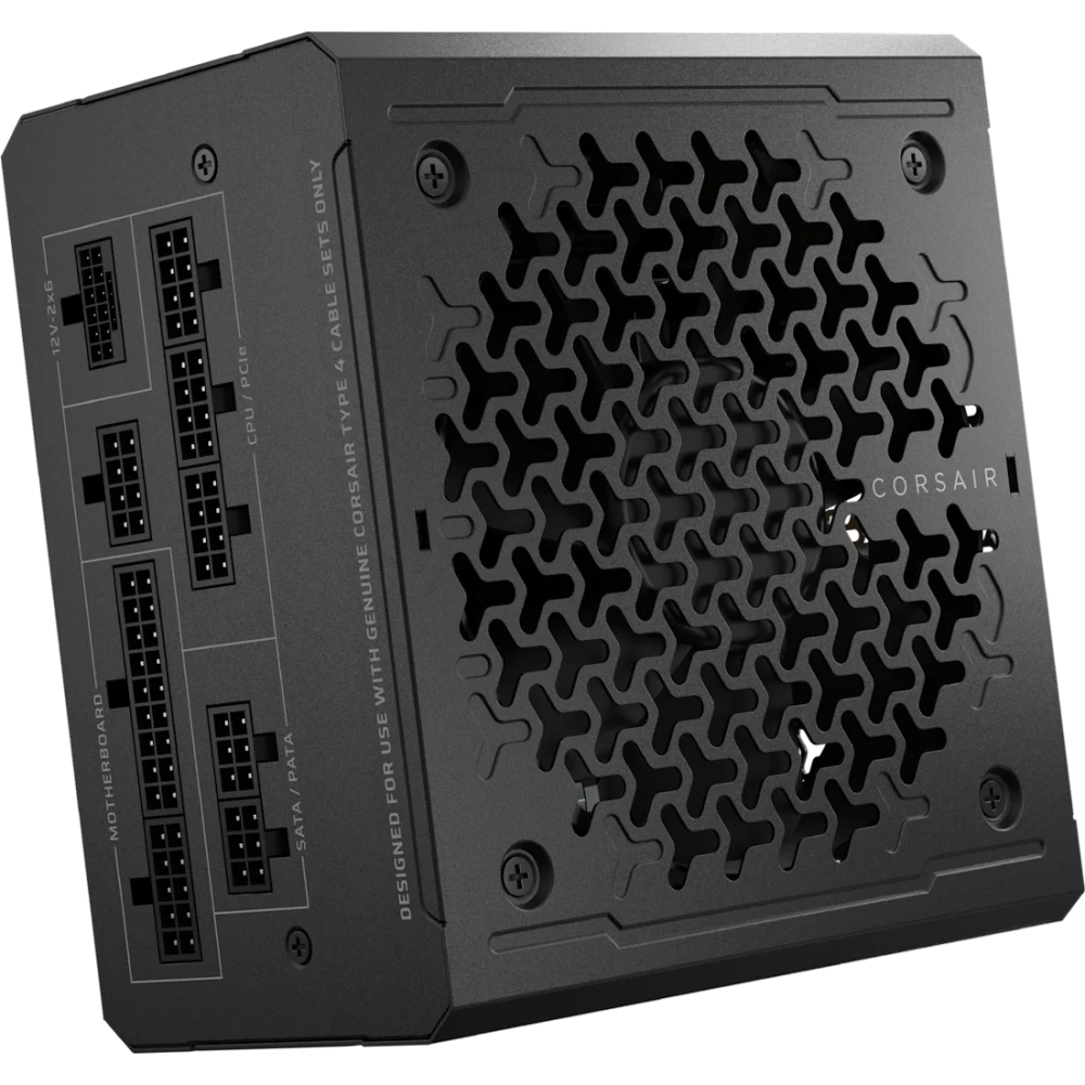 Corsair RMe Series (2025) RM1000e 1000W Cybenetics Gold ATX 3.1 PCIe 5.1 Fully Modular Power Supply (CP-9020297-NA)