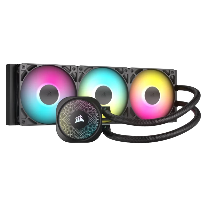 Corsair NAUTILUS 360 RS ARGB 360mm AIO Liquid CPU Cooler (CW-9060093-WW)