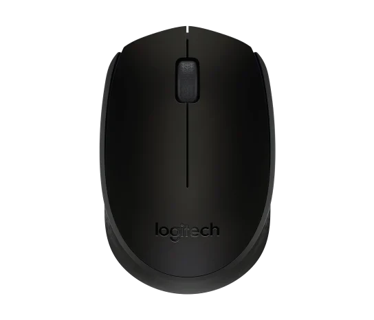 Logitech M170 Wireless Mouse - Black (910-004940)