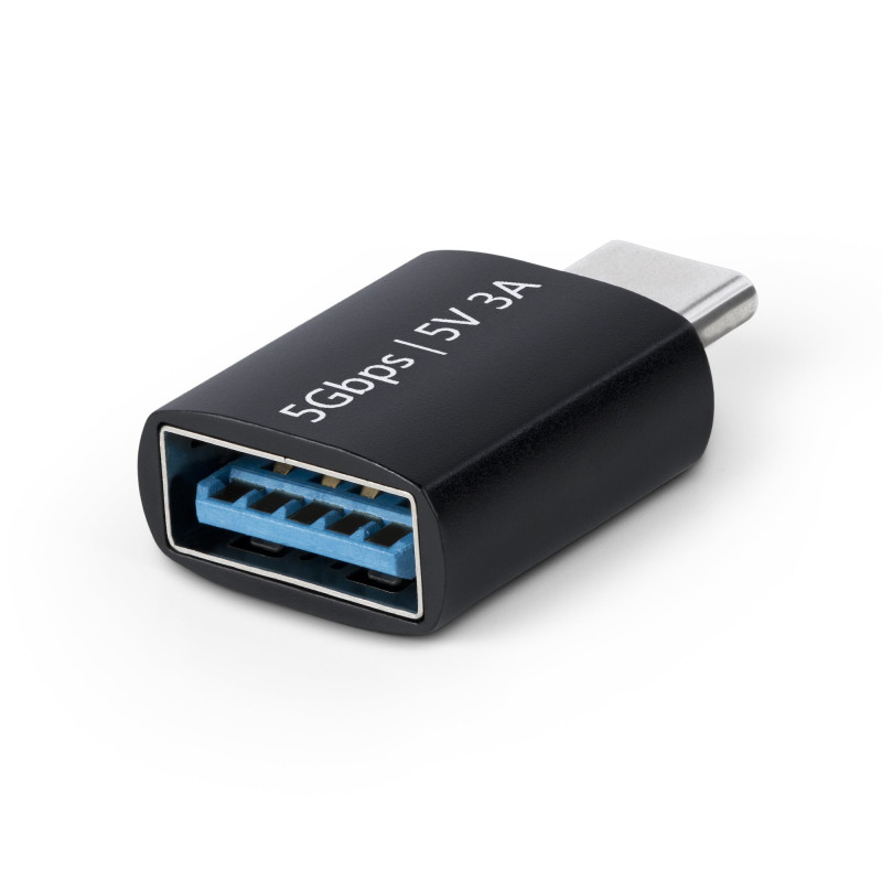 StarTech.com USB-C to USB-A Adapter, USB 5Gbps, 3A, USB-C Male to USB-A Female Converter - Thunderbolt Compatible (USB31CAADGCP)