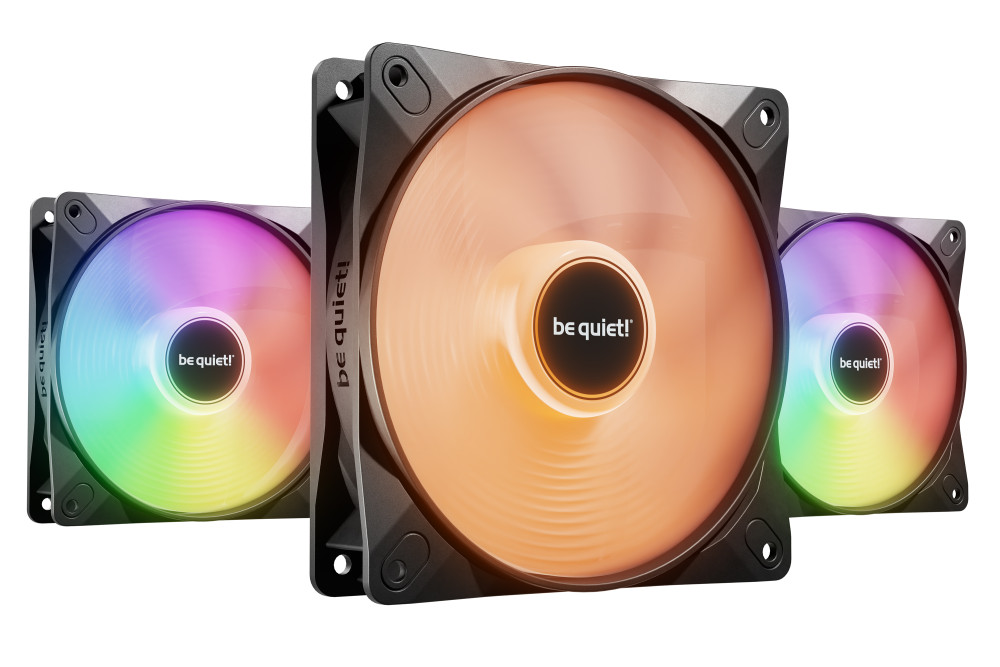 be quiet! Light Wings LX 120mm PWM ARGB 3-Pack Fans (BL121)