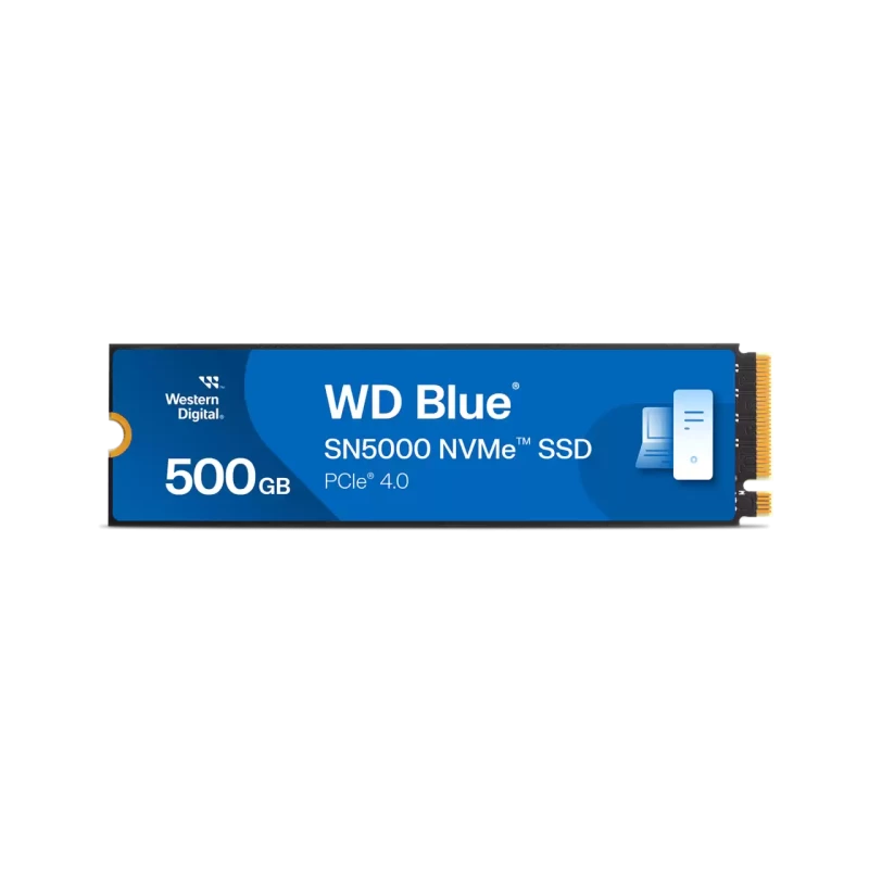 WD Blue SN5000 500GB PCIe 4.0 x4 NVMe M.2 80mm SSD (WDS500G4B0E)