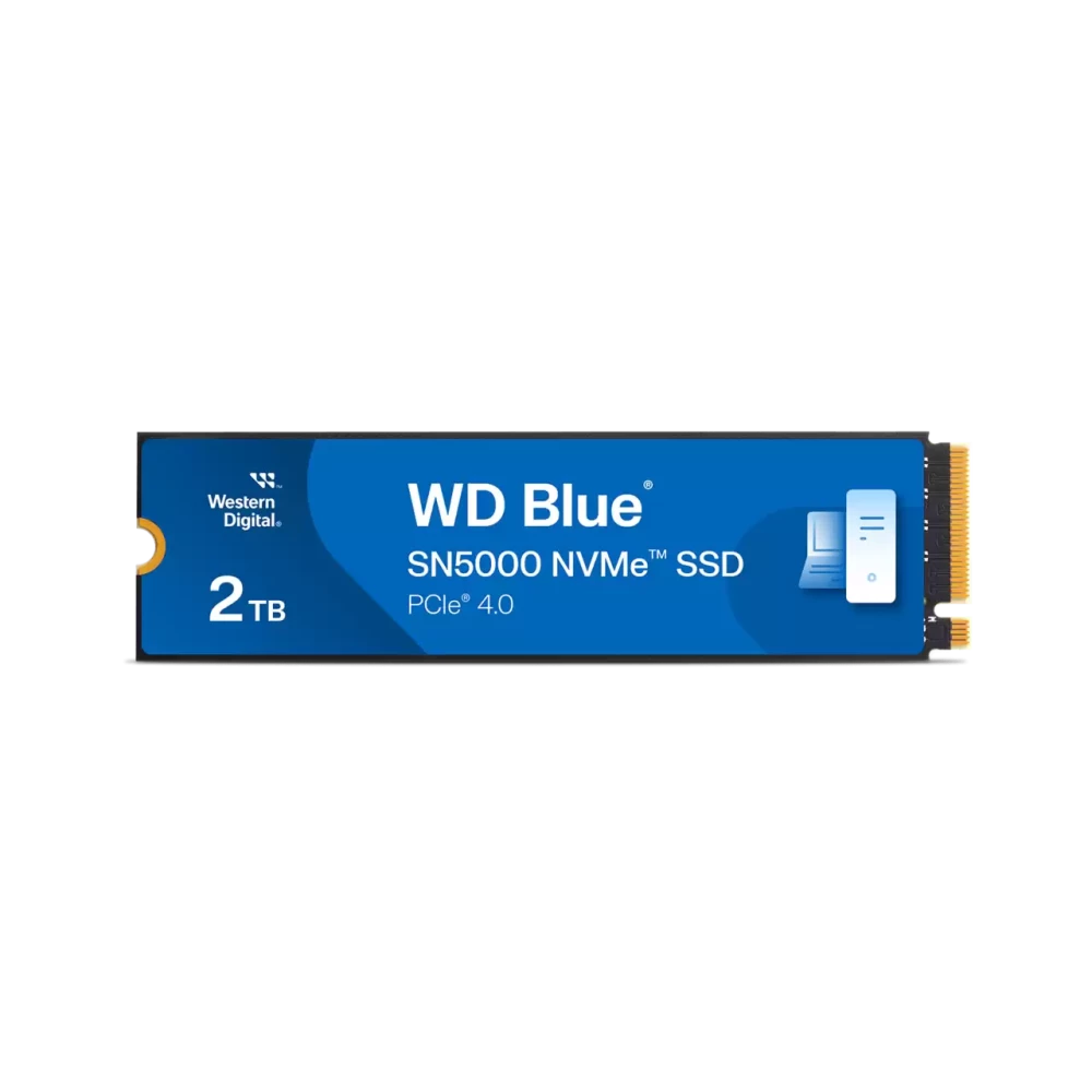 WD Blue SN5000 2TB PCIe 4.0 x4 NVMe M.2 80mm SSD (WDS200T4B0E)