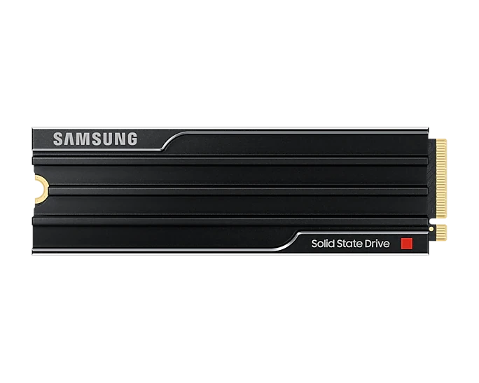 Samsung 9100 PRO with Heatsink 4TB PCIe 5.0 x4 NVMe M.2 80mm SSD (MZ-VAP4T0CW)