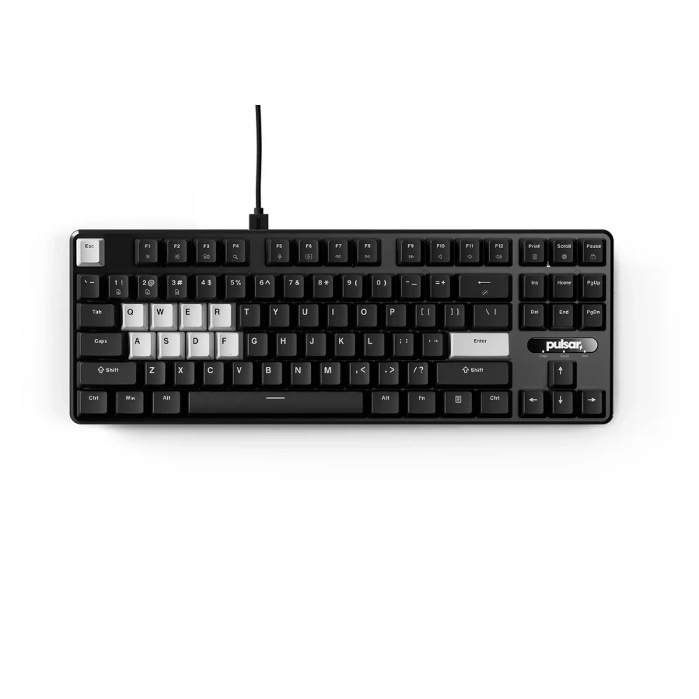 Pulsar PCMK 2 HE TKL Hall Effect Magnetic Black Gaming Keyboard (PCMK2HE801B)