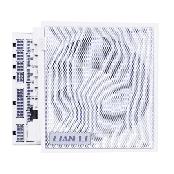 Lian Li EDGE GOLD 850W White L-shape 80 PLUS Gold ATX 3.1 PCIe 5.1 Fully Modular Power Supply (EG850G WH)