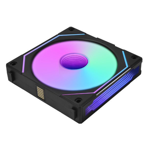 Lian Li UNI FAN SL-INF140 Reverse Blade Black 140mm ARGB Case Fan (14RSLIN1B)